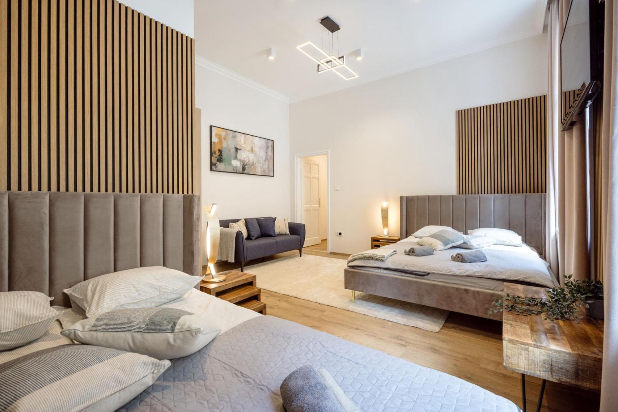 Apartmán Sleek Downtown Living Budapešť Exteriér fotografie