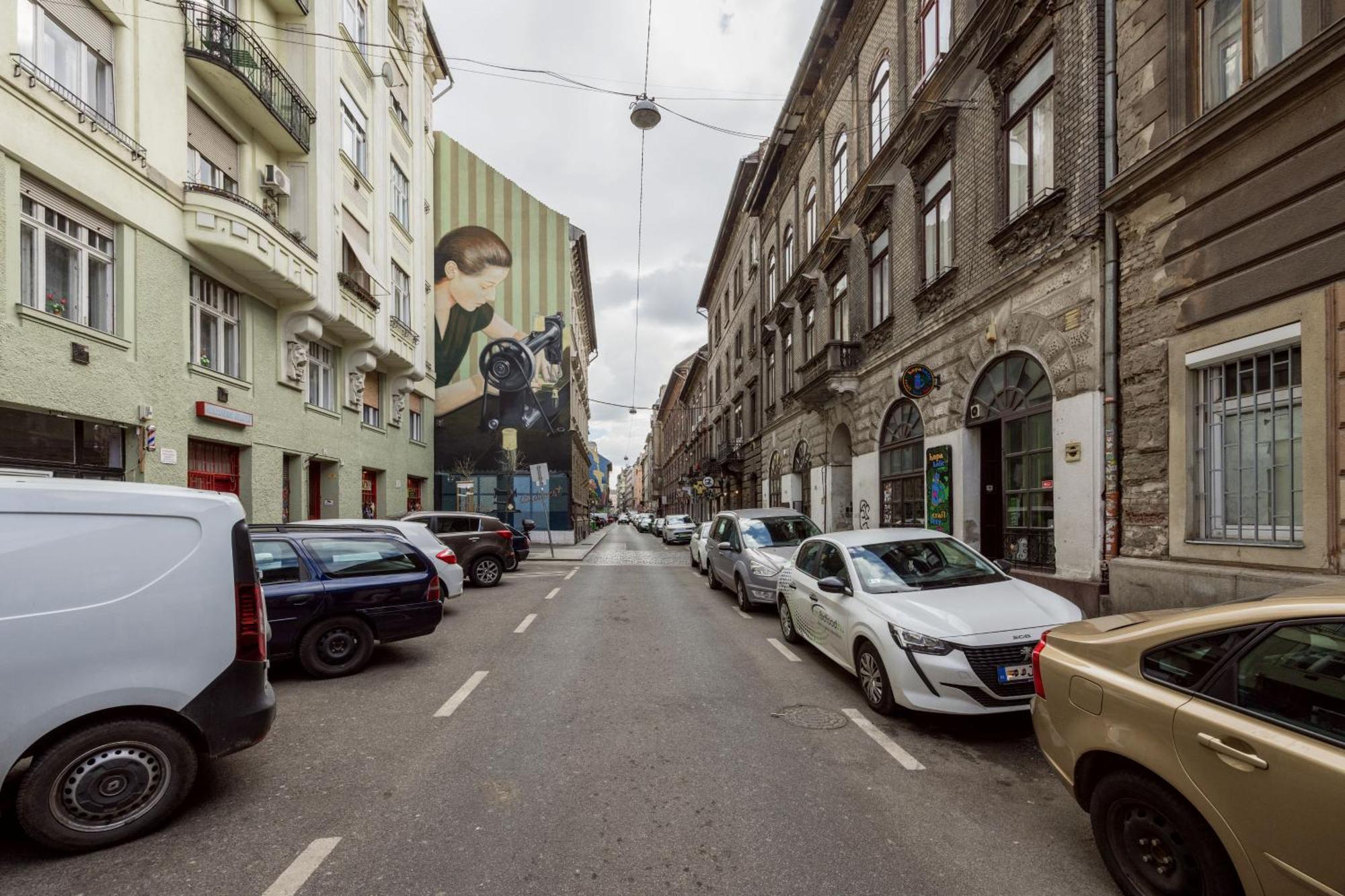 Apartmán Sleek Downtown Living Budapešť Exteriér fotografie
